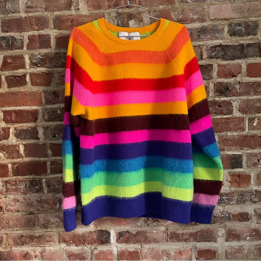 Christopher John Rogers striped sweater